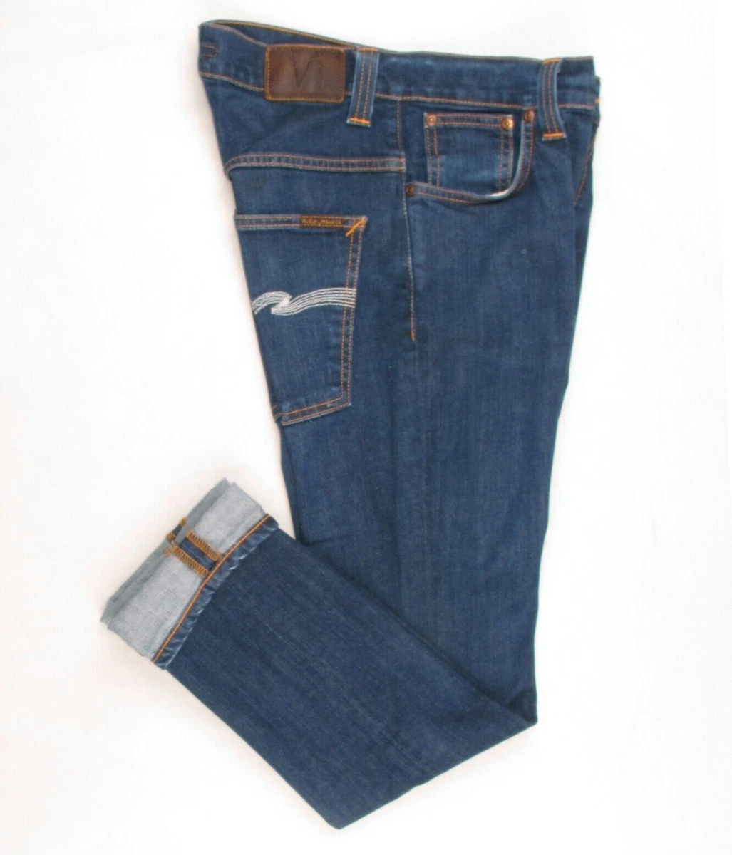 Nudie thin finn cheap dry ecru embo