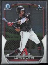 2023 Bowman Abdias De La Cruz BCP-34 1st Chrome | Arizona Diamondbacks
