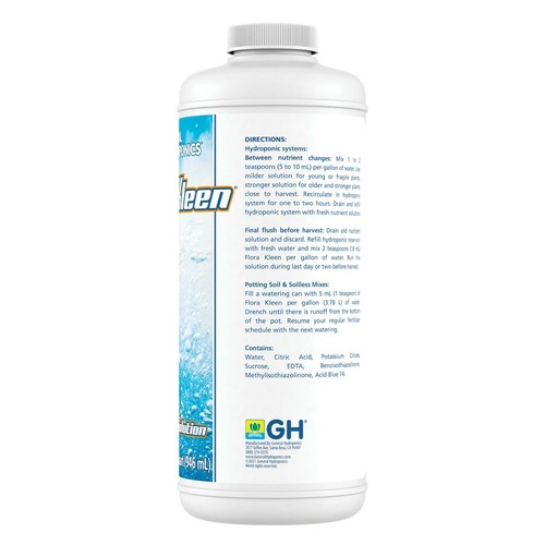 General Hydroponics FloraKleen Salt Clearing Solution, 1-Quart - Picture 4 of 8