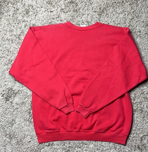 Vintage Guess USA Men's Red Spell Out Crew Neck Sweater Size XLarge - Picture 3 of 5