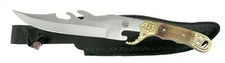Frost Cutlery CHIPAWAY GOLDEN RHINO BOWIE BROWN 16 3/4"
