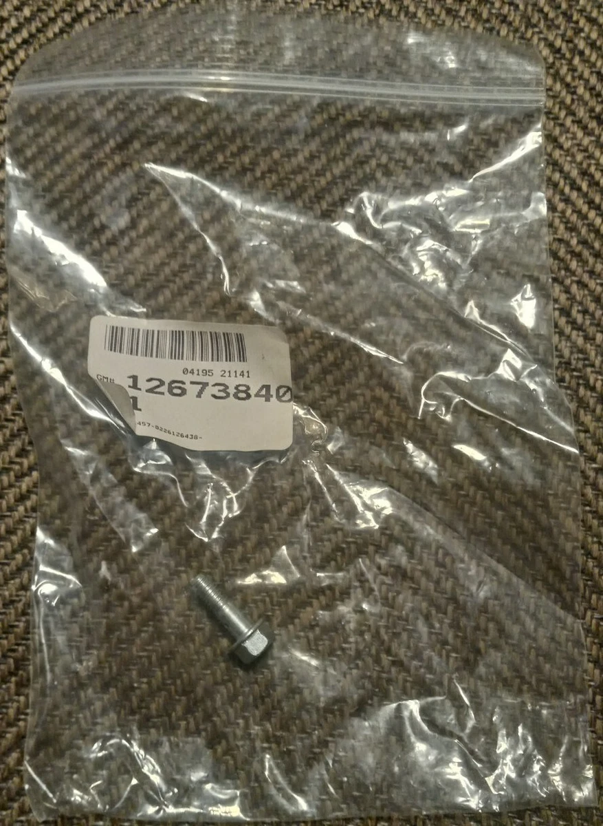 Exhaust Bolt Genuine GM Parts 12673840 | eBay