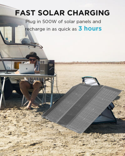 ECOFLOW DELTA 2 Portable Power Station 1800W 1024Wh LFP Battery Solar Generator - Picture 10 of 17