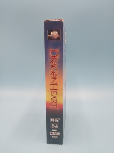 Dragonheart (VHS, 1996) Dennis Quaid, Sean Connery Fantasy Adventure Movie - Picture 5 of 5