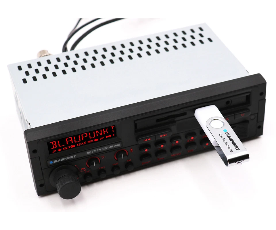 Retro Car Stereo Radio Blaupunkt Bremen SQR 46 DAB USB MP3 SD Bluetooth A2DP - Image 4 of 4