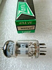 M8137 CV4004 ECC83 12AX7 Mullard R1G Z&I New Old Stock Valve Tube  DEC21C