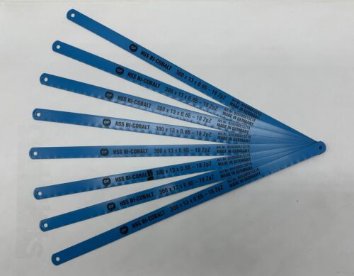 1 x HSS Bi-Cobalt Sägeblatt für Bügelsäge/Handsägebogen - Metallsägeblatt 300 mm - Bild 3 von 4