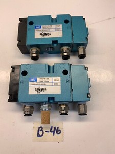 MAC VALVES 180029-212-0010 5221 Solenoid Valve Cylinder, 50PSI ( Lot Of 2)