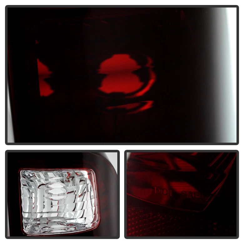 Dark Tinted 2008-2016 Ford F250 F350 F450 F550 Super Duty Tail Lights Left+Right — 第 3/4 张图片