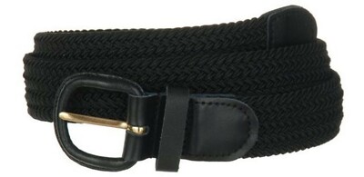 Men's Braided Elastic Stretch Belts - 1.25 Width Brand New Without Tag