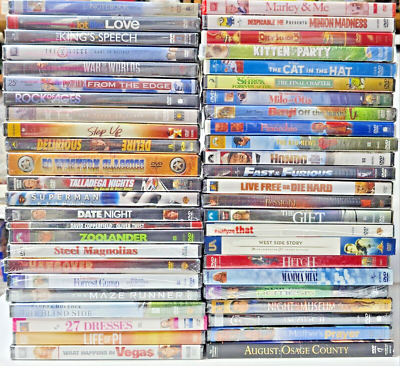 NEW - $2 DVD - You Pick! COMBINE SHIPPING $0.50 - Action, Drama