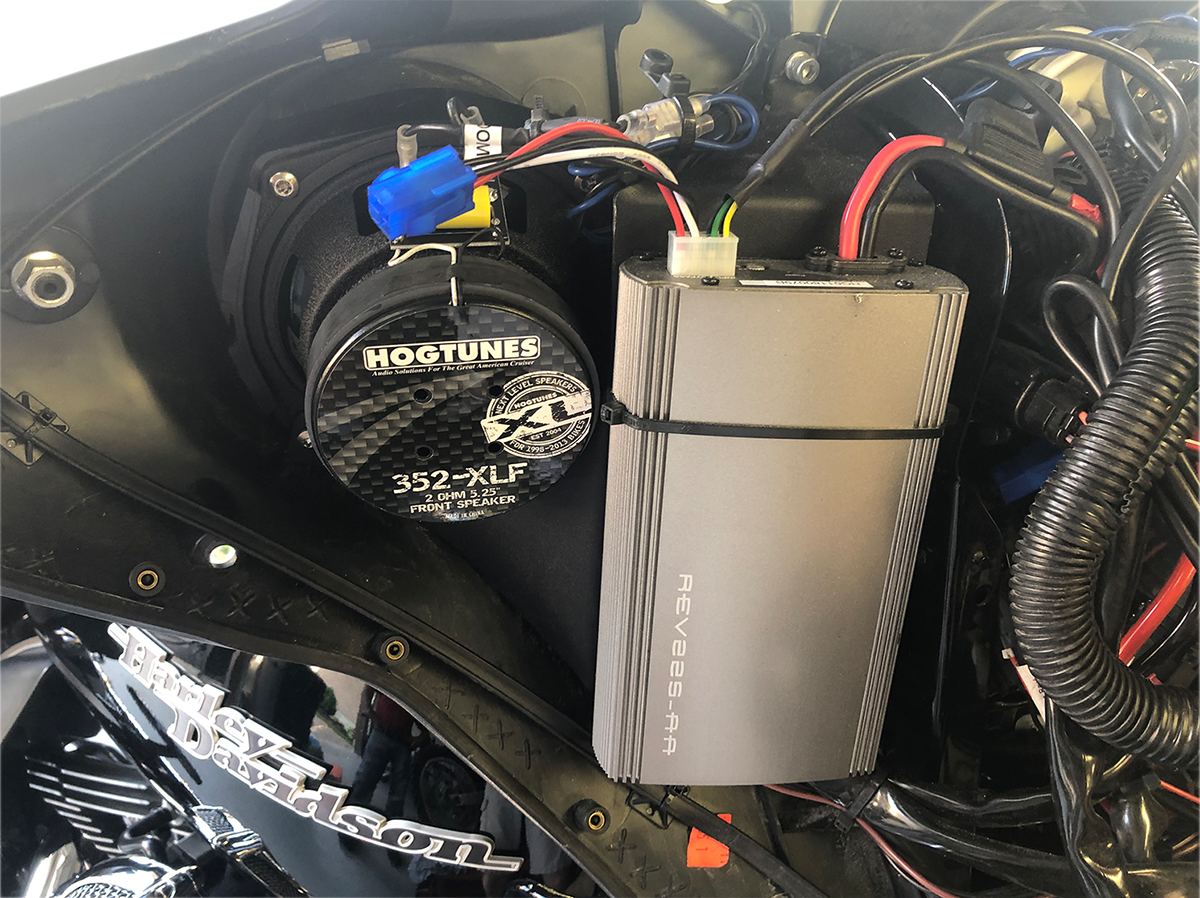 Altoparlanti Anteriori Hogtunes 13.25 Cm Per Harley-Davidson FLH Touring 1998-2013