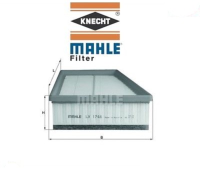 Knecht LX 1748 Filtro Motore Aria - MAHLE Originale Qualità Elevata