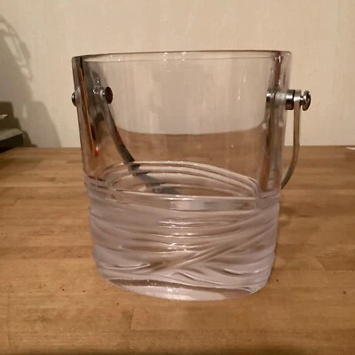 Seau À Glaçons En Cristal De Sevres. 13x13 Cm - Photo 1/4