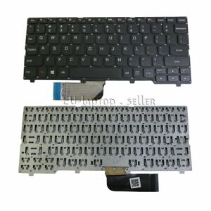 Color : Black 100% US Laptop Keyboard for Lenovo ideapad 100S 100S-11IBY English Keyboard Black/White 