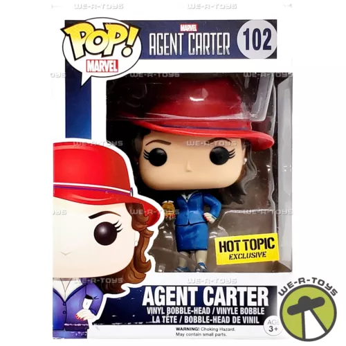 Funko POP Marvel Agent Carter with Gold Orb 102 Vinyl Figure