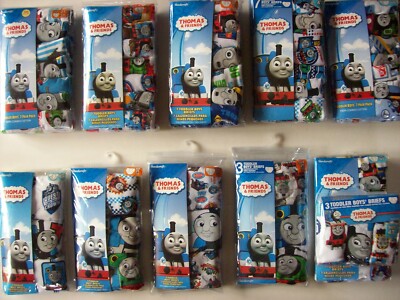 Thomas the Tank Engine & Co Underwear Underpants 3pk 7pk Boys 2T/3T 4Toddler New