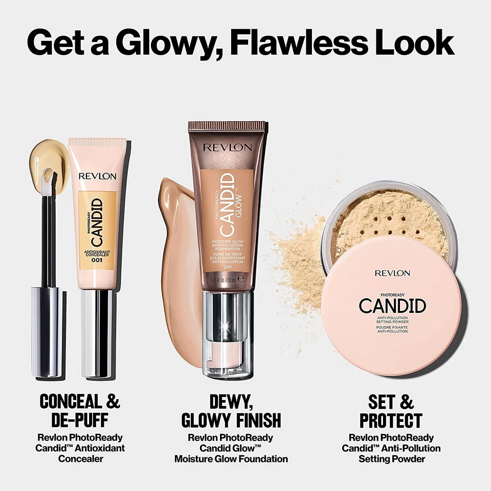 Revlon PhotoReady Candid Glow Foundation - Flawless Finish for a Luminous Look - image 3 of 4