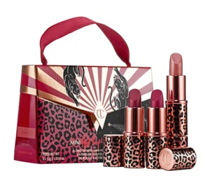 Charlotte Tilbury Mini Lèvres chaudes 2 Celebrity Lipstick Charms Trio Set Authentic