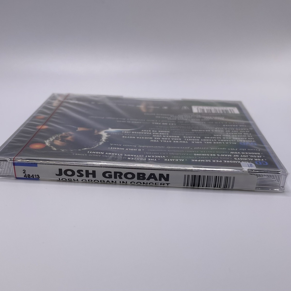 CROW GOATBED CROWBED 配布音源 ２枚セット 未使用 半券付き Josh Groban In Concert CD and DVD 2002 Broken Vow O Holy Night
