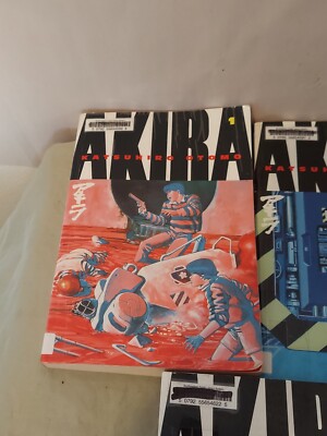 Akira Manga Set, Vol. 1,2,4,5 & 6 NO#3 [Paperback] Katsuhiro Otomo