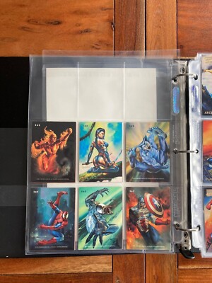 Marvel Masterpieces 1996 1995 1994 1993 1992 (All Master Sets) | eBay