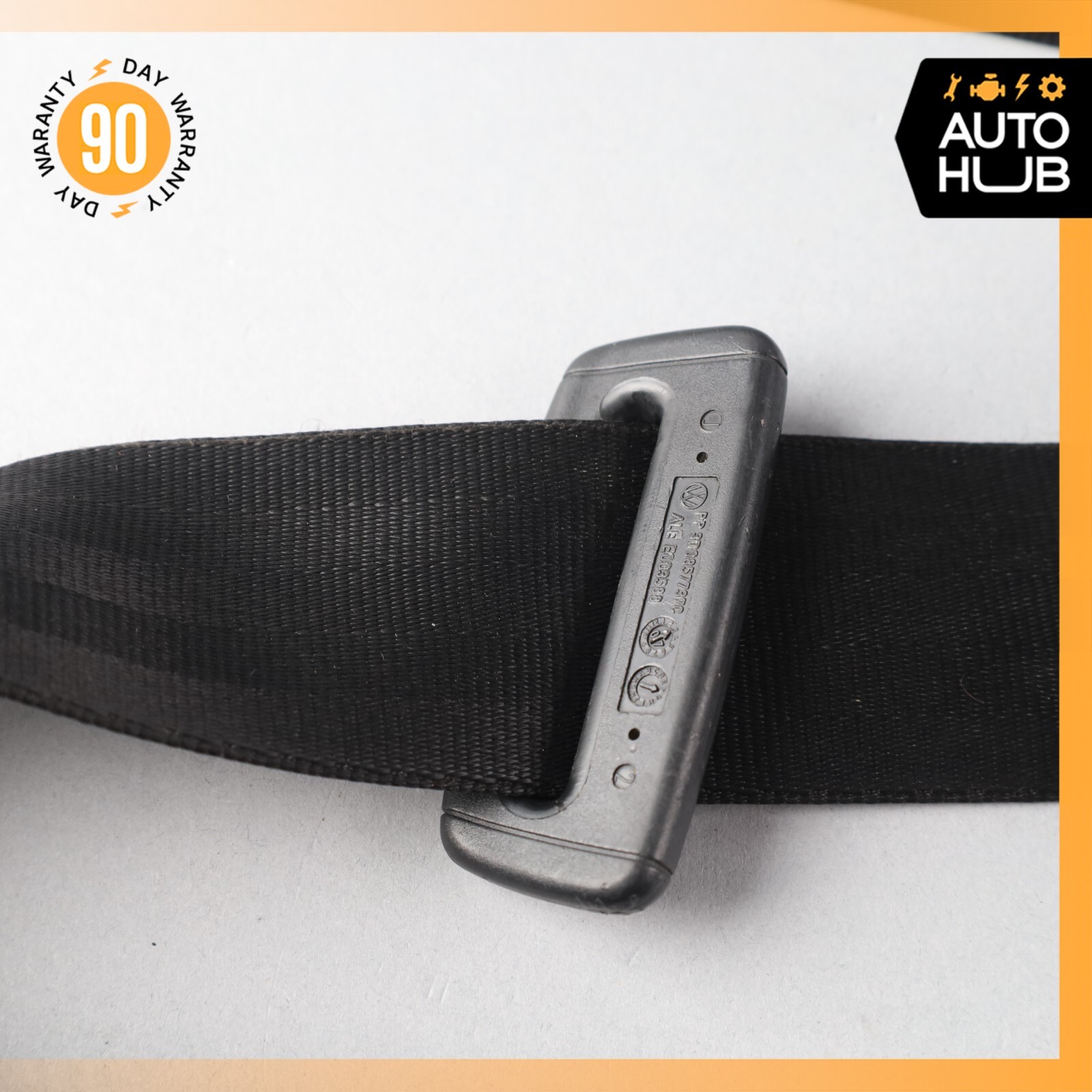 07-11 Bentley Continental GTC Rear Right Passenger Side Seat Belt Black OEM 62k