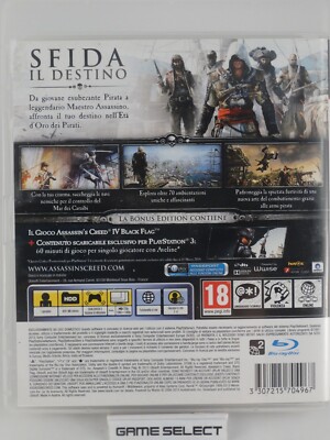 Jeu Assassin's Creed PS3 - Version PAL Italienne Complète - Comme Neuf