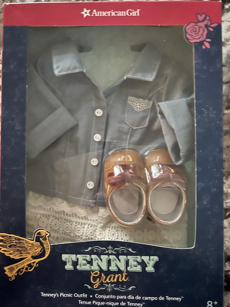 American Girl Tenney Picnic Outfit for Doll new in box NIB