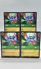 Disney Lorcana Stitch - Covert Agent 89/204 Into the Inklands 4 Cards Playset