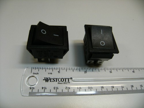 2x Lot Pack KCD4 16A 250V AC 20A 125V Rocker Boat Power Switch 4 Pins 2 Position - Picture 9 of 12