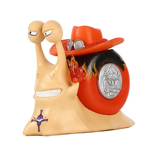Anime One Piece Den Den Mushi Figur Phone Snail Actionfigur - Bild 13 von 17