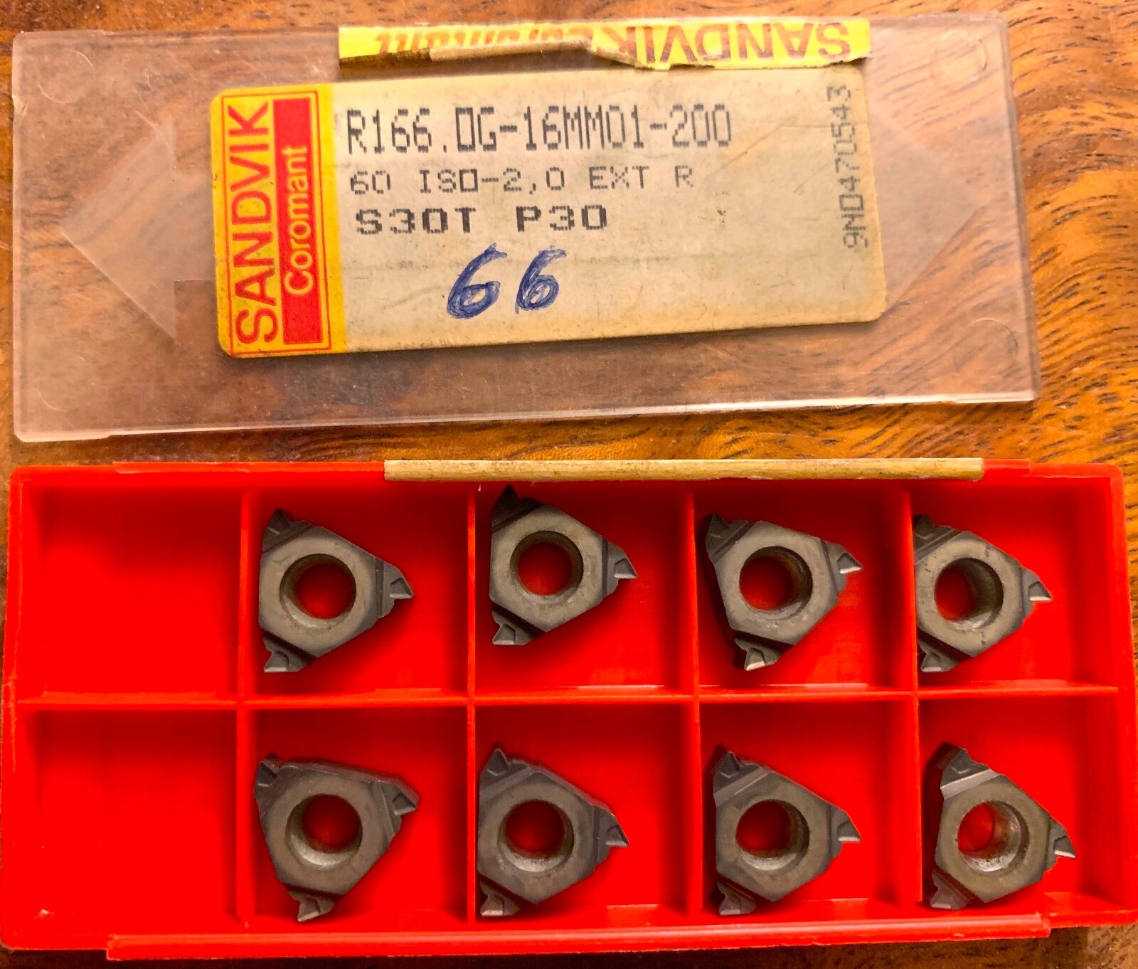 Wendeschneidplatten SANDVIK R166.OG-16MM01-200 S30T (Nr.66a) | eBay.de