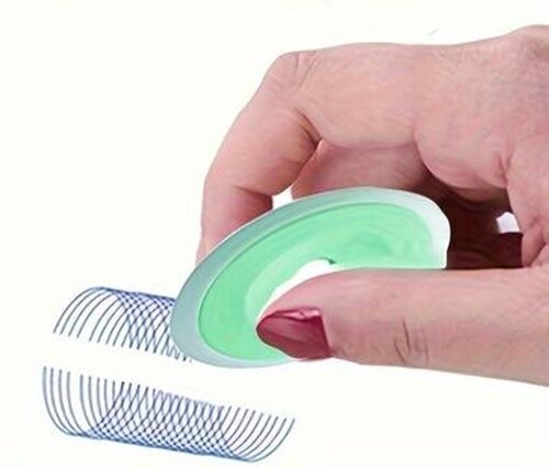 Löschbarer Gelstift mit 10 Nachfüllminen 0,5 mm und Radierer schwarz blau rot - Bild 11 von 13