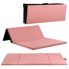 Gymnastics Mats Foldable Tumbling Mats Portable Gymnastics Exercise Mat Thick...