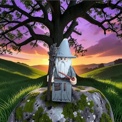 LEGO® Herr Der Ringe Gandalf sitzend od. stehend lor142 10354 - The Shire - Bild 1 von 3
