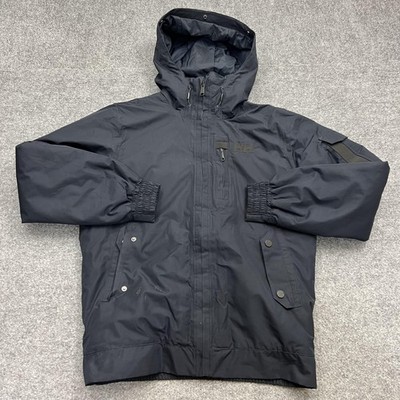 Helly Hansen Jacket Mens Medium Hooded Waterproof Insulated Outdoor Coat