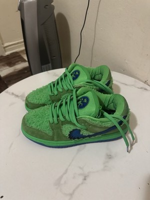 Nike SB Dunk Low x Grateful Dead Green Bear Electric Green CJ5378-300 2020