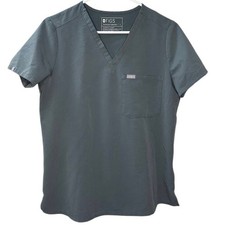 FIGS Catarina One Pocket Scrub Top Gray Size Small Healthcare Wear Dentist