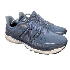 New Balance Fresh Foam 860 Athletic Sneakers Ocean Gray Lace-Up Mens Size 12 D