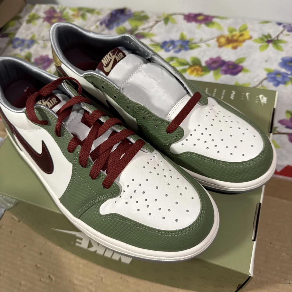 Talla 11 - Air Jordan 1 Retro OG CNY Bajo Año del Dragón FN3727-100 Foto 4 de 4