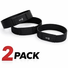 NFC Wristband 2 Pack &ndash; Programmable Smart Tag Bracelets for Automation & Access