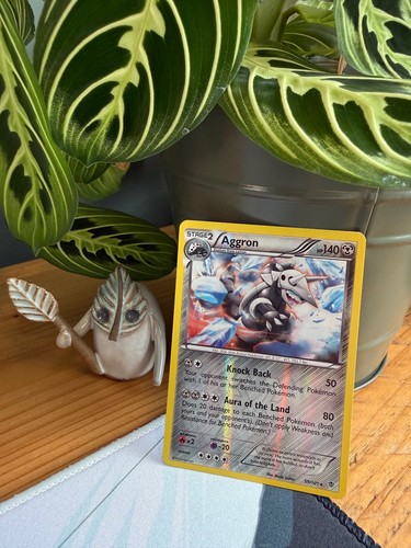 Aggron 59/101 Rare Plasma Blast Pokemon Reverse Holo NM