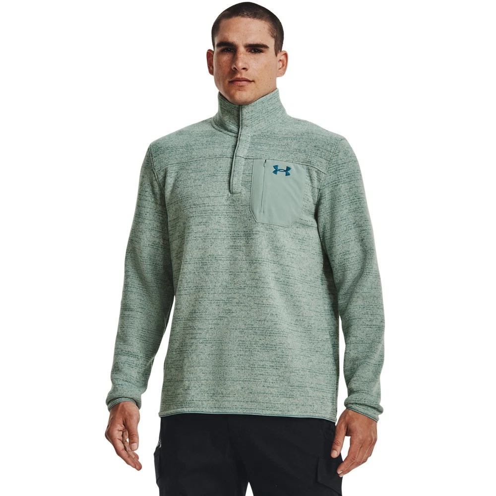 Under Armour 1316276 Specialist Henley 2.0 Long Sleeve Shirt, Fres Green, Medium