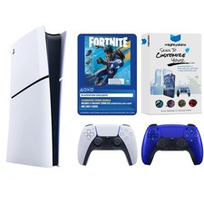 Sony PlayStation 5 Digital Fortnite Bundle Extra Controller - Cobalt Blue