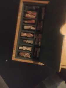 Chess Board Made In Korea Soap Stone Carved