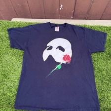 Phantom of the Opera T-Shirt Vintage Graphic Tee 1986 Fruit of the Loom XL