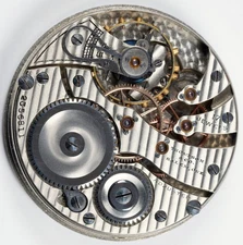 ILLINOIS SALEM OREGON PRIVATE LABEL 17 JEWEL 16S HUNTING CASE POCKET WATCH MVT