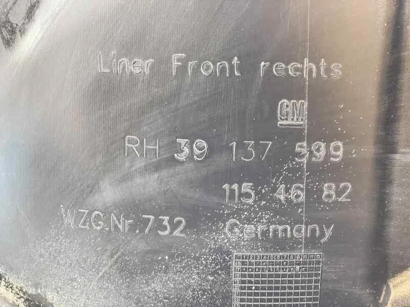 39137599 136345 arco de rueda delantero derecho OPEL INSIGNIA COUNTRY TOURER 1.6 CDTI Foto 4 de 4