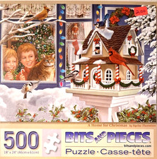 Bits and Pieces Jigsaw Puzzle A Home For Chri...